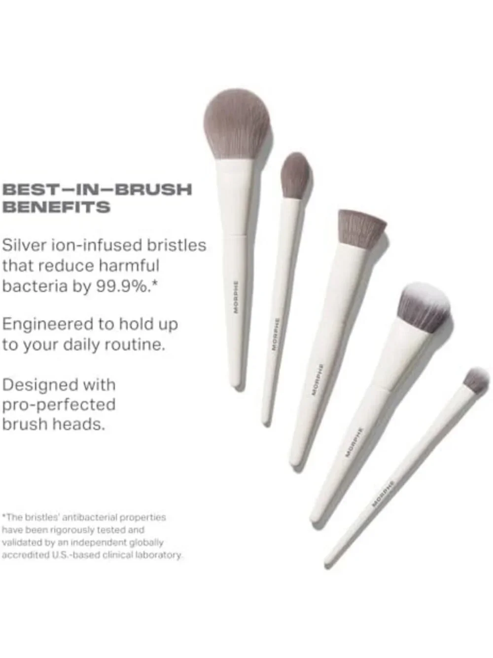 5-Piece Professional Makeup Brush Set for Flawless Foundation, Concealer